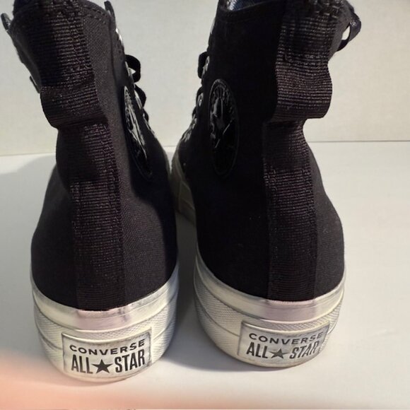 Converse Chuck Taylor All Star Lift Hi Platform Punk-Grunge-  Womens Size 10 - Picture 3 of 13